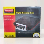 Rubbermaid Commercial FG404088 Digital Receiving Scale 400LB Capacity 12X12" New. Fixed Price $149.00.