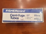 New Fisher Centrifuge Tubes Cat 05-527-45 Scientific 100 15 Ml. Fixed Price $40.00.