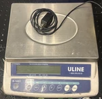 Uline H-1651 Max 60 Lbs 0.002 Digital Counting Scale W/ Power Adapter. Fixed Price $90.00.
