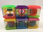 Fisher Price Peek Boo Blocks Lot Of 6 Apple Bee Cat. Fixed Price $18.66.