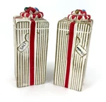 Vintage 1962 Napco Christmas Present Salt & Pepper Shakers Japan Multicolor. Fixed Price $27.99.