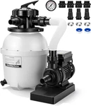 12 Sand Filter Pump For Above Ground Pool, 0.4 Hp 3168 Gph, Swimming. Fixed Price $250.68.