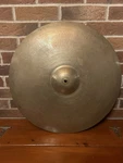 Vintage 1950S Zildjian 22IN Hollow Block Ride Cymbal W. Video 2600G. Fixed Price $340.00.