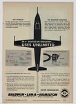 1953 Baldwin Lima Hamilton Ad: Bell Aircraft SR-4 Load Cell For. Fixed Price $21.84.