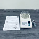 Acculab VI-3MG Small Balance Capacity 300G Modes G, Oz, Ct, Dwt With 200G Weight. Fixed Price $65.00.