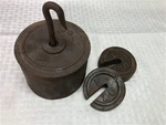 Platform Scale Weights Vintage Steel Hanging Industrial Fairbank Morse Howe A16,. Fixed Price $59.00.