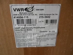 Vwr 414004-115 Hdpe Wide Mouth Bottle 1000ML (case Of 24). Fixed Price $250.00.