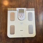 Omron Body Fat % Composition Sensing Monitor Scale HBF-510. Fixed Price $22.99.