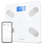 Greater Goods Wifi Smart Bathroom Scale Weight, Bmi, Body Fat, White. Fixed Price $26.99.