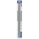 Staedtler Engineer Aluminum Triangular Scale, 12IN Metal Ruler With Color-cod.... Fixed Price $21.55.