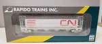 Canadian National Railroad Nsc 3800 Cu Ft Hopper 369807 Rapido 127024A Scale. Fixed Price $49.95.