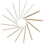 Jubileeyarn Double Sided Bamboo Tunisian Crochet Hooks Set. Fixed Price $17.99.