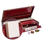 American Mahjong Set - The Classic With 166 Tiles, Vintage Rosewood Ivory. Fixed Price $295.87.