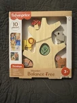 Fisher Price Wooden Balance Tree 10PC Set Development Toy For Ages 3 Years & Up. Fixed Price $16.00.