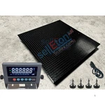Selleton SL-7517-4X4 Industrial Floor Scale 48"X48" Pallet 5000 Lbs With Printer. Fixed Price $1141.09.