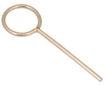 Eisco Labs Retort Ring, Closed - 5.9" I.d. With 5.5" Stem Plated Mild Steel. Fixed Price $13.99.