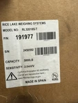 Rice Lake Load Cell 5000LBS. Fixed Price $450.00.