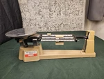 Vintage Ohaus Triple Beam Balance Metal Scale 2610G. Fixed Price $100.00.