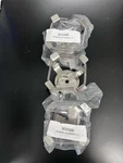 Thermo Scientific 30156BI Clamp 500 Ml Erlenmeyer Flasks - Lot Of. Fixed Price $75.00.