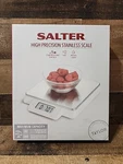 Salter 1078SS White Digital Kitchen Scale With Stainless Steel Platform (new). Fixed Price $18.19.