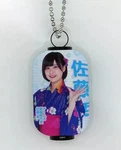 Badge/pin (female) Shiori Sato (team 8/AKB48) Individual Acrylic "august. Fixed Price $41.09.