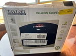 Taylor 7562 Glass Digital Scale 400 Lb Capacity. Fixed Price $24.99.