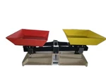 Ohaus Balance Scale Vtg Mechanical 1200-50 School Science And Trays. Fixed Price $24.95.