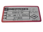 Sensortronics 65016-5K Nsnp. Fixed Price $402.00.
