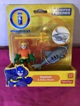 537-2013 Fisher Price Dc Super Friends Aquaman & Robo Shark Action Figure Set. Fixed Price $10.00.
