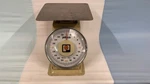 Vintage Pelouze Model 840 Tabletop Scale Temperature Compensated 0-40LBS. Fixed Price $45.00.