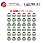 Cas LST-8030 Printing Scale Label, 58 X 50 Mm, Non-upc/safe Handling "36 Rolls". Fixed Price $99.00.