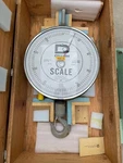 Dillon P 500 Lb Hanging Crane Dial Faced Scale With Shackle & Hook Boxed. Fixed Price $175.00.