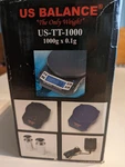 Precision Electronic Tabletop Scale (US-TT-1000) Complete In Box. Fixed Price $60.00.