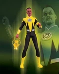 Sinestro Deluxe Dc Direct 13" Action Figure 1:6 Scale: Stand + Light-up Lantern!. Fixed Price $150.00.