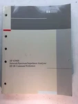 4396B Analyzer Hp-ib Command Reference Manual P/n 04396-90044. Fixed Price $29.99.