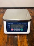 A+d SJ-6000WP Compact Washdown Canning Check-weighing Scale, 13 Lb X 0.0005. Fixed Price $200.00.