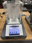 Mettler Toledo XSE105DU Analytical Balance 0.01MG Dual Range 120G W/basket. Fixed Price $2450.00.