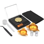 Milligram With Case, High Precision Mg Scale, 2 Metal Powder Pans, 0.001G/. Fixed Price $32.40.