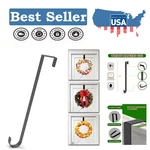Modern 15 Wreath Hanger Load-bearing Steel Hook For Festive Door Displays. Fixed Price $6.99.