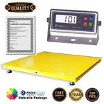 Warehouse Floor Scale 48X48 10000 Lb Heavy Duty Yellow. Fixed Price $689.40.