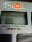 Detecto Slimtalkxl Home Health Talking SCALE-550 Lb Capacity. English & Spanish.. Fixed Price $90.00.