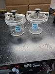 Lot 2 Mart Microbiology Anoxomat Jar Container. Fixed Price $184.50.