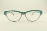 Authentic See Eyewear 1095 Col 2 Green Silver 55MM Frames Glasses Rx-able. Fixed Price $199.00.
