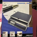 American Weigh AMW-855 Digital Postal Scale 50 Lbs X 0.2OZ Parcels Battery Oper.. Fixed Price $38.90.