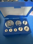 Hfs(r) Scale Balance Calibration Weight Set 10-1000G 8PC With Case. Fixed Price $9.99.
