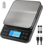 Bomata Large Kitchen Scale With 0.1G/0.001OZ High Precision, 5KG/11LB Bakery. Fixed Price $33.00.
