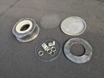 Vorti-siv Sieve Hood Top Part Clamp Ring Cover Genuine From Rbf 15 Sifter. Fixed Price $899.95.