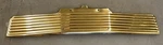 1963 Chevrolet Front License Filler Panel Gold (seconds) SR9. Fixed Price $160.00.