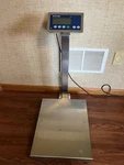 Mettler Toledo ICS4X9-1 Display, Stainless Steel Platform. Fixed Price $1499.99.
