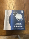 American Weigh Scales Lb Digital New, Sealed, Compact 3000G. Fixed Price $65.00.